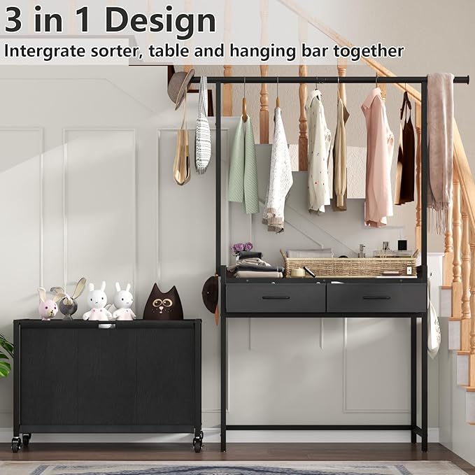 STIKELY Laundry Sorter Hamper - Image 4
