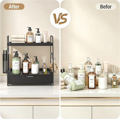 2-Tier Bathroom Counter Organizer - Image 4