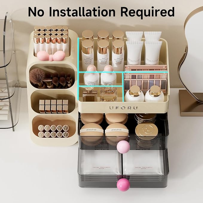 UFORU Makeup Organizer Countertop - Image 3
