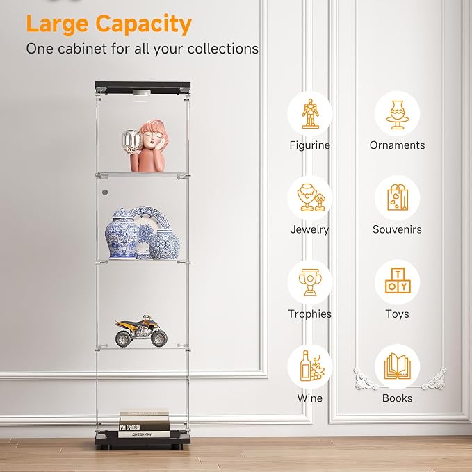 Tempered Glass Display Cabinet - Image 6