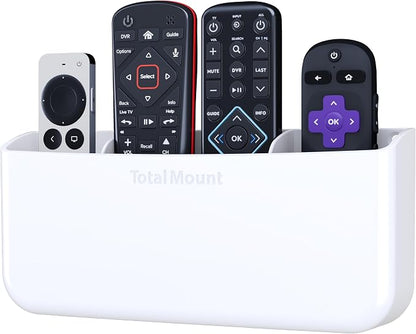TotalMount Hole-Free Remote Holder – Eliminates Need to Drill Holes in Your Wall by TotalMount