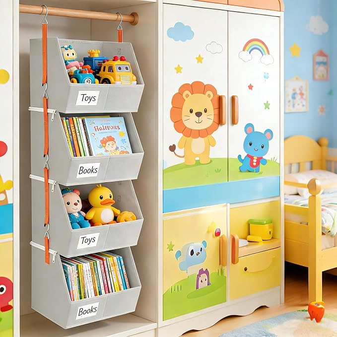 4 Pcs Modular Closet Organizer - Image 2