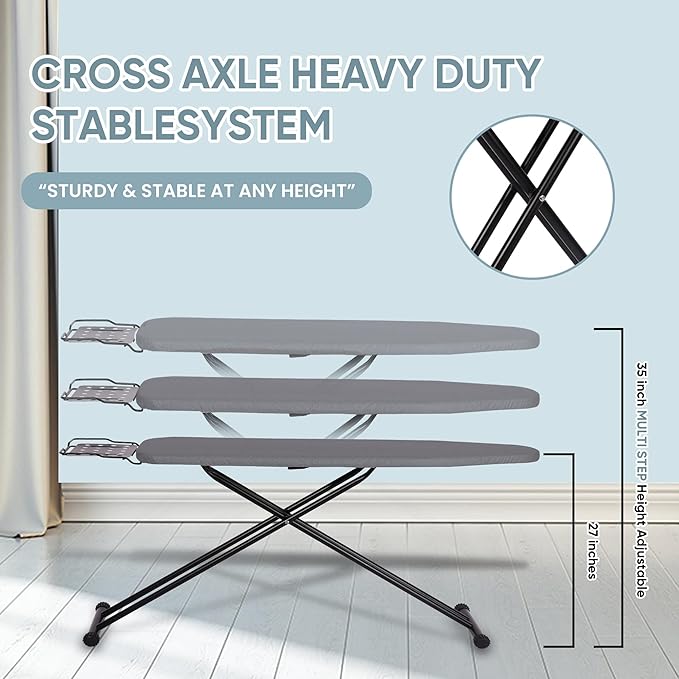 Jakeefud Deluxe Ironing Board - Image 3