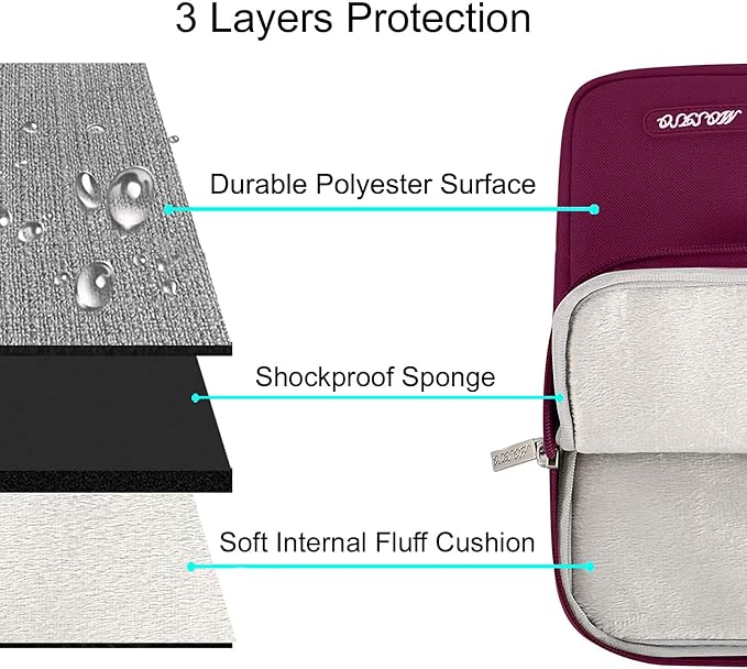 MOSISO Laptop Case 13 inch, Laptop Sleeve Compatible - Image 3