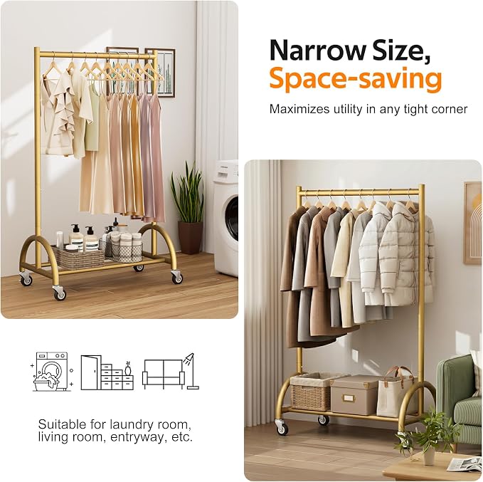 MISSLO Heavy Duty Clothing Rack - Image 4