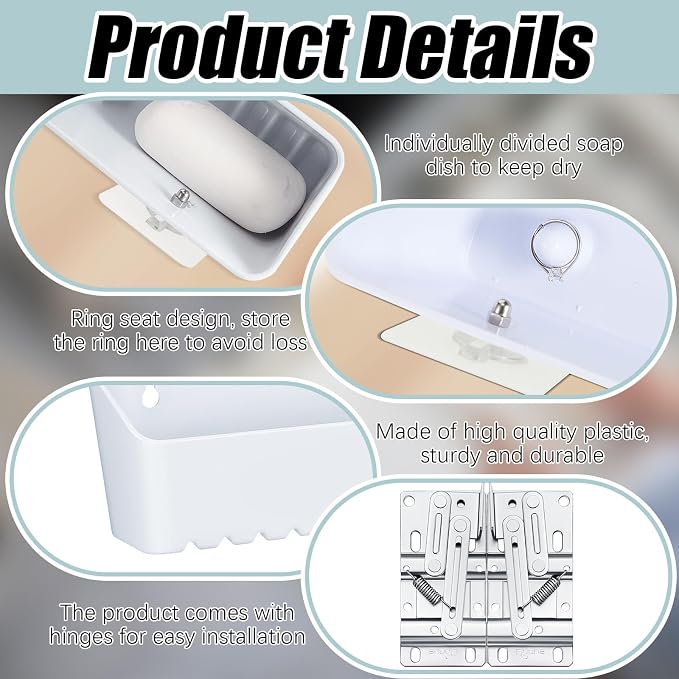 Umigy 2 Pack 14" Tip Out Tray for Sink - Image 3