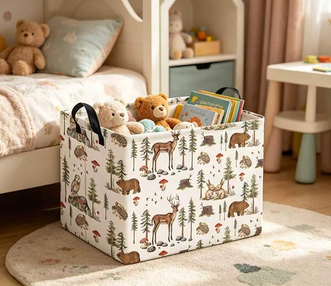 Rectangular Baby Kids Storage Basket - Image 3