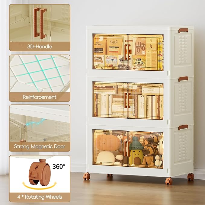 JEKO&JEKO 648 Qt Plastic Storage Bins - Image 3