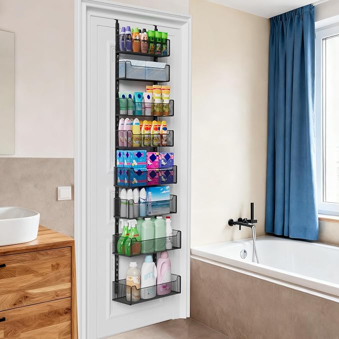VyGrow Over the Door Organizer, 8-Tier Pantry Organizer - Image 7