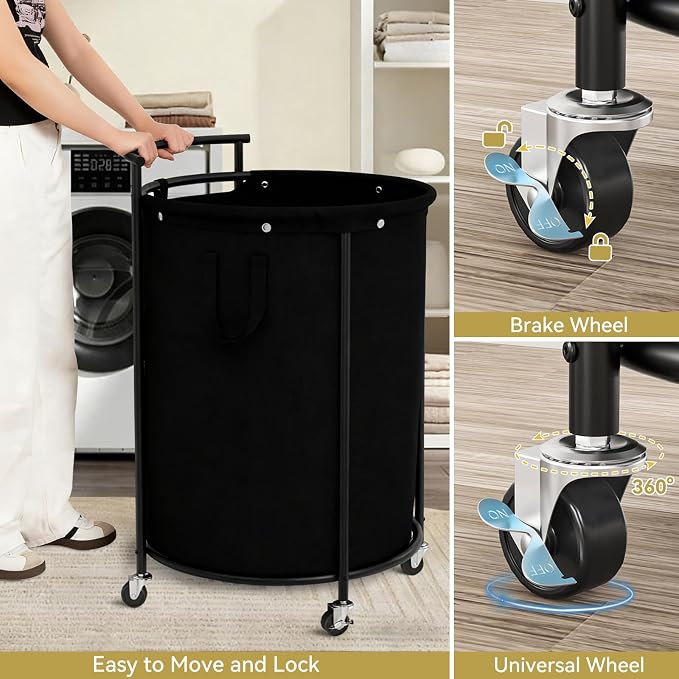 Chrislley 160L Double Laundry Hamper - Image 6