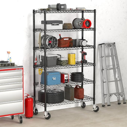 Hodonas 2300LBS Wire Shelving Unit - Image 2