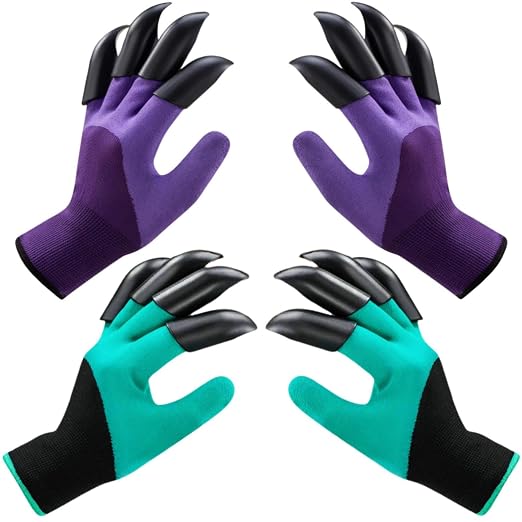 Garden Gloves with Claws, Breathable Gardening Work Gloves by Unknown