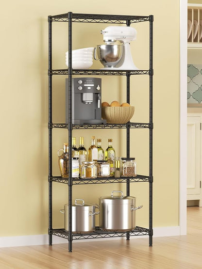 SINGAYE Shelf Wire Shelving Adjustable Storage Shelves Rack Standing Units - Image 2