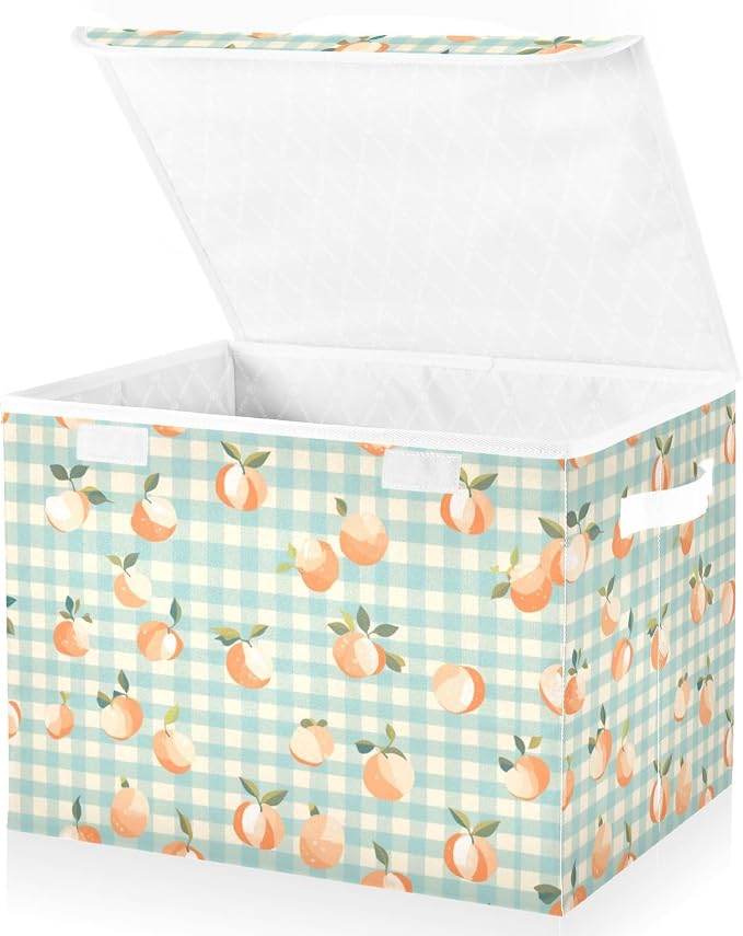 Storage Bins with Lids Storage Containers Storage Box with Handles Storage - Image 2