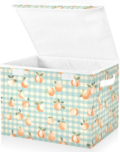 Storage Bins with Lids Storage Containers Storage Box with Handles Storage - Image 2