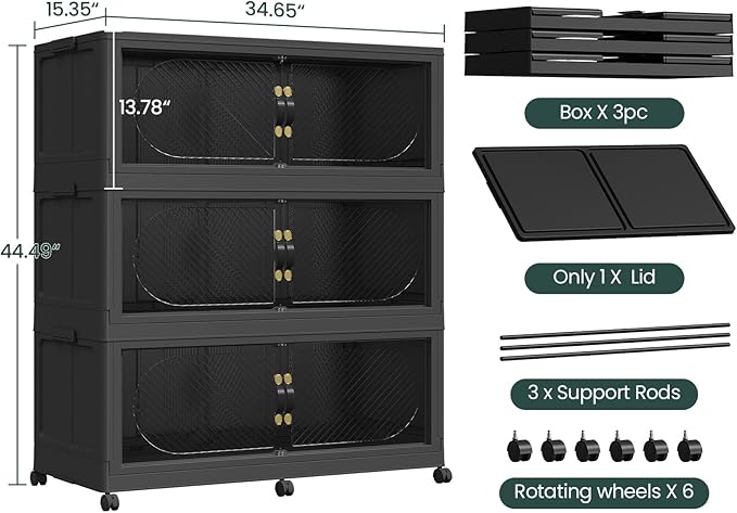 180GAL Plastic Storage Bins - Image 2