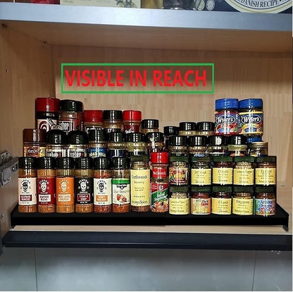 Spice Rack Organizer for Cabinet, 3 Tier Expandable Spices Storage, Pantry and - Image 8