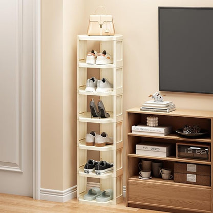 Kitstorack Vertical Shoe Rack: 5 Tiers Stackable Shoe Rack - Image 2