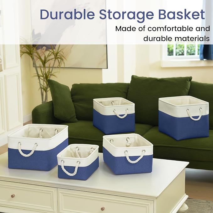 15x11x10 In Foldable Fabric Large Storage Bins - Image 7