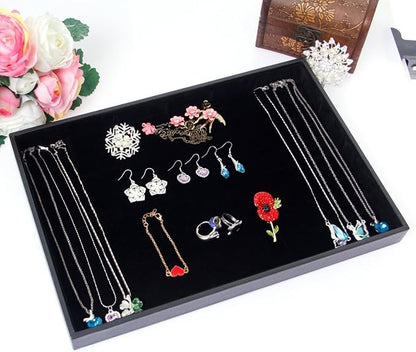 Stratalife 12 Grid Jewelry Organizer Tray, Stackable Drawer Earring Organizer - Image 6