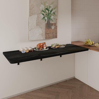 IAE Floating Wall Mounted Folding Table Desk - Image 8