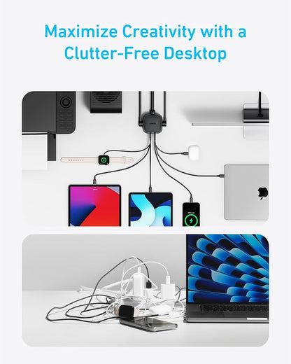 Anker Desktop Charger, 9-in-1 Power Strip - Image 6