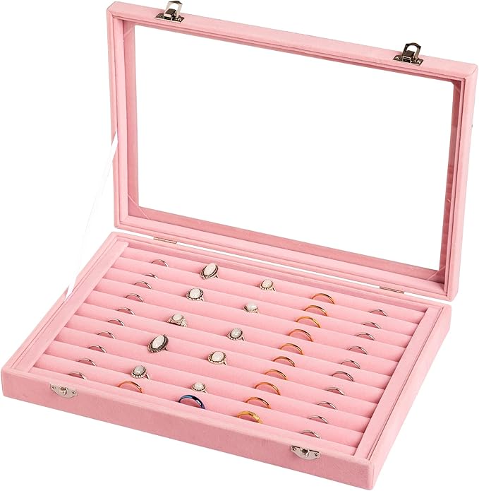 Frebeauty Rings/Earrings Organizer Tray by Frebeauty
