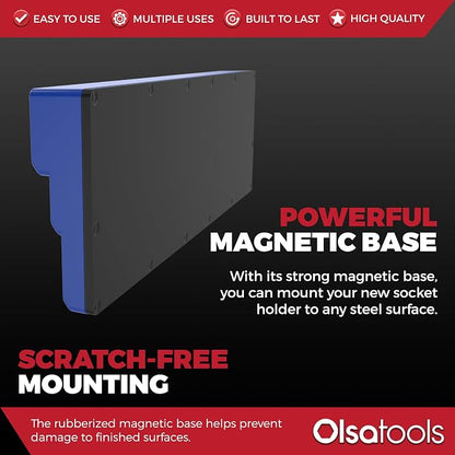 Olsa Tools Magnetic Socket Organizer - Image 4