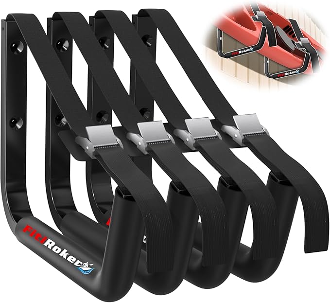 Kayak Storage Rack – 100LB Heavy Duty Kayak Wall Mount - Image 2