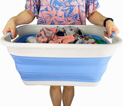 SAMMART 41L Collapsible Plastic Laundry Basket - Image 5