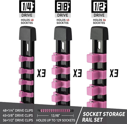Socket Organizer Drive ABS Tools - Image 2