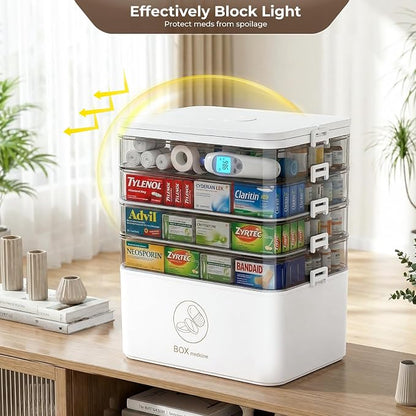 5-Tier Medicine Cabinet Organizer - Image 4