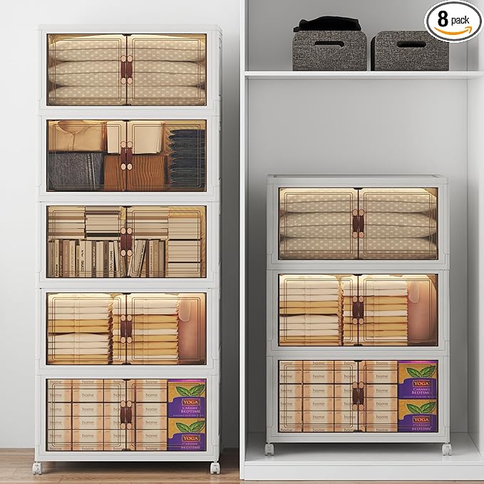 960Qt Stackable Storage Bins by VNVTO