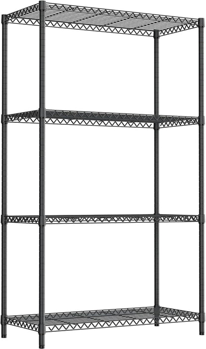 Standing Shelf Units Wire Rust-Proof Outdoor Storage Shelving 4-Tier Utility - Image 6