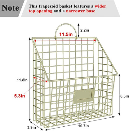 4 Packs Hanging Wall File Organizer - Image 4
