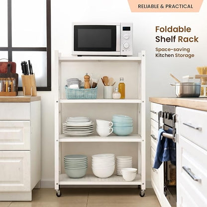 Our Modern Space 4-Tier Foldable Storage Shelf - Image 7