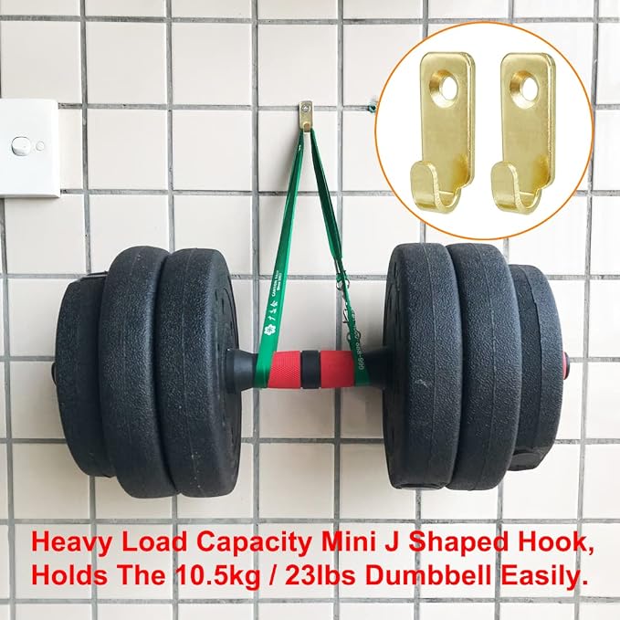 10pcs Heavy Duty J-Shaped Hangers 304 Stainless Steel Wall Mounted Mini J Hook - Image 3
