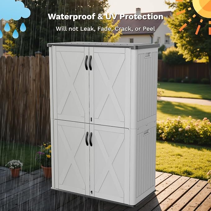 Patiowell 50 Cu.ft Outdoor Storage Cabinet - Image 5