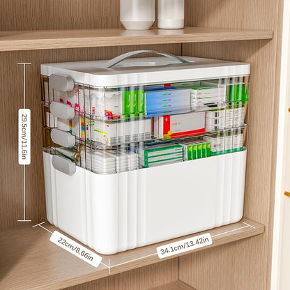 ARSTPEOE 4-Tier Medicine Organizer - Image 2