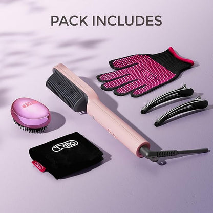 TYMO Ring Hair Straightener Brush – Hair Straightening Iron - Image 6
