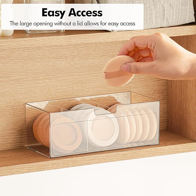 Poeland 2 Pack Makeup Organizer, Stackable Storage Organizer - Image 5