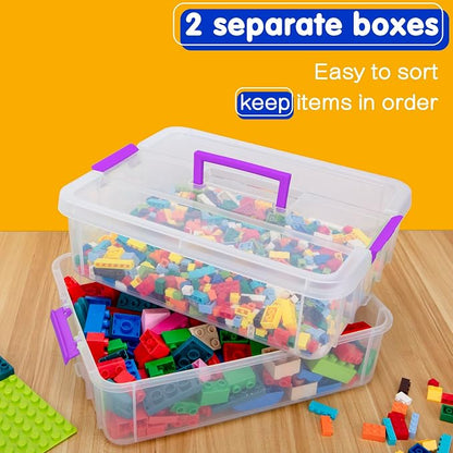 2 Layer Plastic Storage Containers - Image 3
