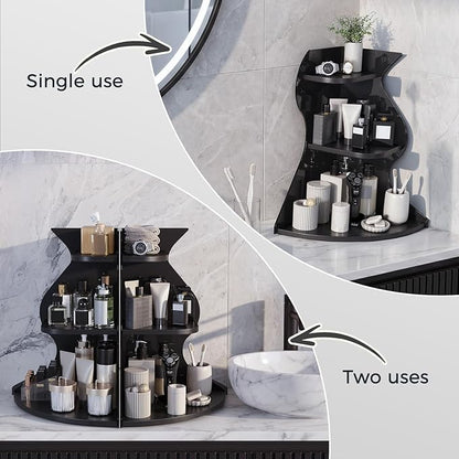 Bathroom Counter Organizer, Corner Bathroom Counter Organizer, Vanity Organizers - Image 5