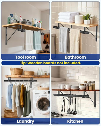 Closet Rods for Hanging Clothes - Image 7