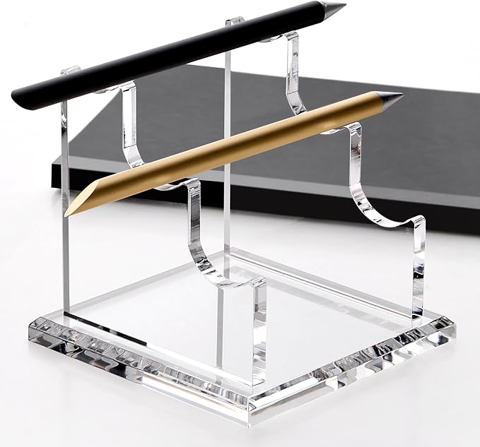 SANRUI 3 Tier Acrylic Pen Holder Display Stand, Fountain Pen Pencil Makeup - Image 7