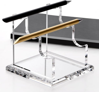 SANRUI 3 Tier Acrylic Pen Holder Display Stand, Fountain Pen Pencil Makeup - Image 7