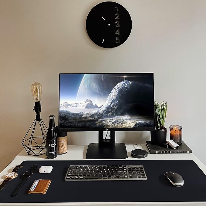 Bloss Leather Desk Pad, Non-Slip Desk Mat, Waterproof Large Mouse Pad, Mouse Mat - Image 9