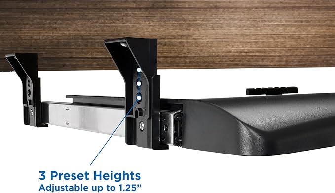 Mount-It! Keyboard Tray Under Desk - Image 9