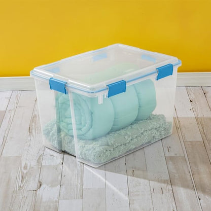 Sterilite 4-Pack Gasket Box, Weather-Resistant Storage Bins - Image 5