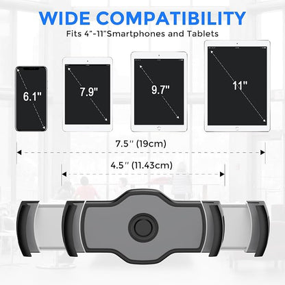 AboveTEK Tablet Stand Holder, Stylish Aluminum iPad Stands, Foldable 360° - Image 2